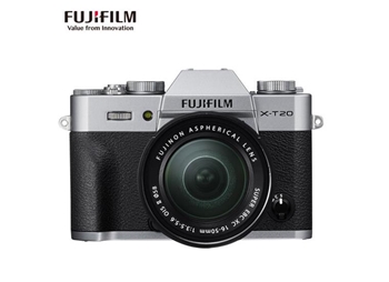 富士微单（FUJIFILM）X-T20 XC16-50II 微单/照相机 银色 2430万像素