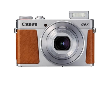 佳能（Canon）PowerShot G9X Mark II 数码相机 银色(2010万有效像素 DIGIC7处理器 28-84mm变焦)