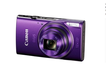 佳能（Canon）IXUS 285 HS 数码相机（2020万像素 12倍光学变焦 25mm超广角 支持Wi-Fi和NFC）紫色