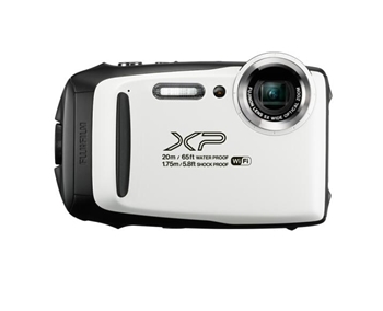 富士（FUJIFILM）XP130 白色（White）运动相机 防水防尘防震防冻 5倍光学变焦 WIFI 光学防抖 蓝牙