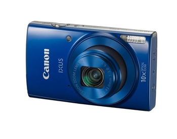 佳能（Canon）IXUS 190 数码相机 （2000万像素 10倍光学变焦 24mm超广角 支持Wi-Fi和NFC）蓝