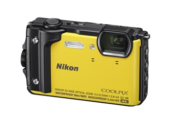尼康 Nikon COOLPIX W300s 防水、防震（耐冲击）、防寒、防尘 数码相机 （黄色）