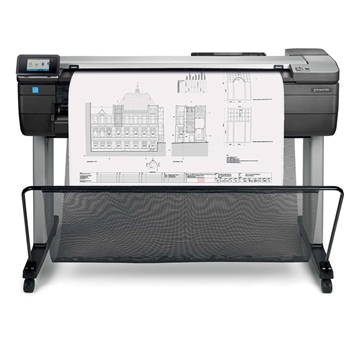 惠普(hp) T830 彩色喷墨多功能一体机（绘图仪） A0幅面 打印 复印 扫描 四色打印 大幅面打印机