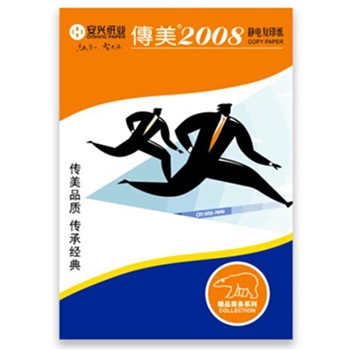 传美 2008A4 复印纸 70g 500张/包 5包/箱