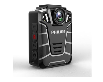 飞利浦 PHILIPS 执法记录仪 VTR8110-128G现场记录仪高清便携音视频1080P红外夜视