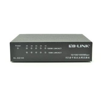 LB-LINK 5口全千兆以太网交换机BL-SG105