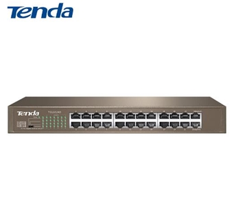 腾达（Tenda）TEG1024D 24口千兆桌面型网络交换机