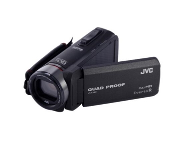 杰伟世（JVC）GZ-R420BAC 四防高清摄像机DV 家用户外运动 黑色