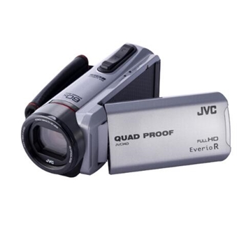 杰伟世（JVC）GZ-R420SAC 四防高清摄像机DV 家用户外运动 银色