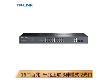 P-LINK TL-SL1218PE-Combo 16口百兆POE交换机