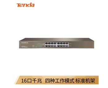 腾达（Tenda）TEG1016G 16口千兆网络交换机