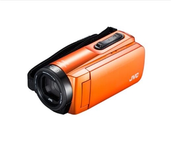杰伟世（JVC）GZ-R465DAC 四防高清数码家用摄像机/高清运动DV/防水/内置4G内存 橙色
