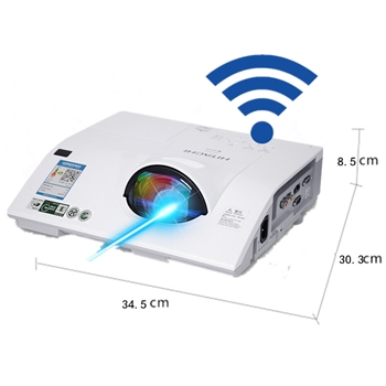 日立投影仪（HITACHI）HCP-K37投影仪3400流明短焦投影机商务教育培训投影机