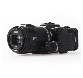 杰伟世JVC GC-P100BAC 摄像机 家用防抖 高速摄录一体机 高清数码摄像机