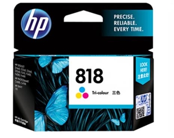 惠普（HP) 818号 墨盒 适用D1668 D2568 D2668 F4288 F4488 HP818彩色墨盒