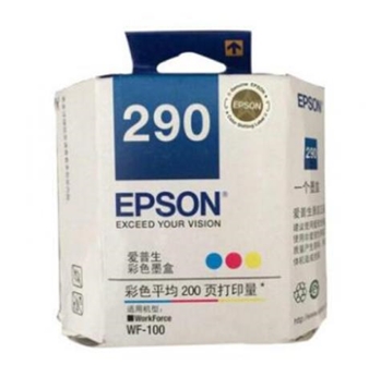 爱普生（EPSON）T290 彩色墨盒  适用WF-100机型