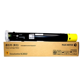 富士施乐（Fuji Xerox）墨粉盒 CT202955 低容量 适用于DocuCentre SC2022 CPS DA 打印量3000张 黄色