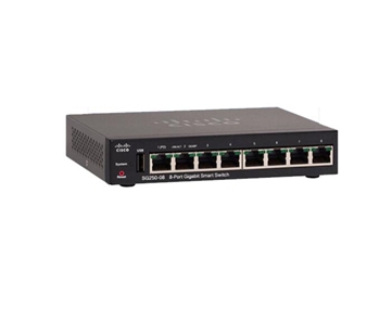 思科（CISCO）SG250-08-K9-CN 8口千兆企业交换机