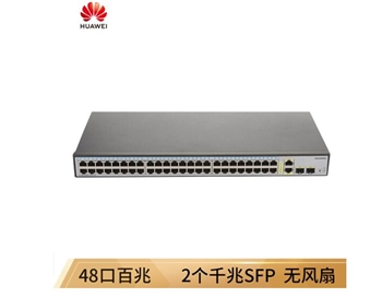 华为（HUAWEI）S1700-52FR-2T2P-AC 企业级48口百兆SNMP管理 交换机