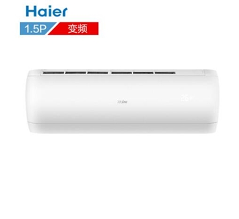 海尔（Haier）1.5匹空调挂机 冷暖空调 智能变频空调 壁挂式空调 自清洁空调 省电节能空调 自动调节空调KFR-35GW/15DCA21AU1 白色