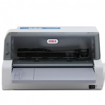 OKI 230F 平推式针式打印机 发票 票据 二维码打印机