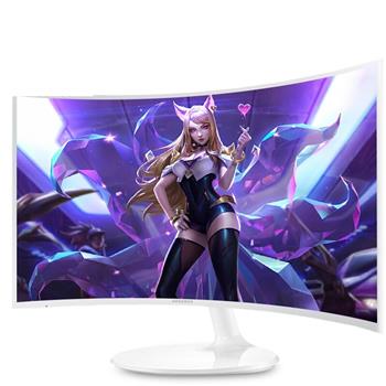 三星(SAMSUNG)C24F399FHC显示器 23.5英寸1800R曲率 广视角低蓝光 曲面电脑液晶显示器 HDMI