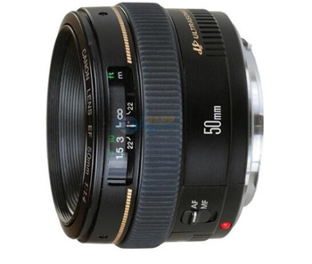 佳能（Canon） EF 50mm f/1.4 USM 标准定焦镜头 套装
