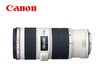佳能（Canon） EF 70-200mm f/4L IS USM 远摄变焦镜头 70200小三元
