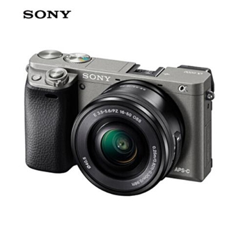 索尼（SONY）ILCE-6000L APS-C微单数码相机标准套装 石墨灰（约2430万有效像素 a6000）