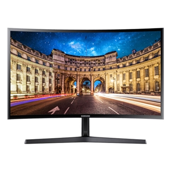 三星(SAMSUNG)C24F396FHC显示器 23.5英寸1800R曲率 广视角低蓝光 曲面电脑液晶显示器 HDMI