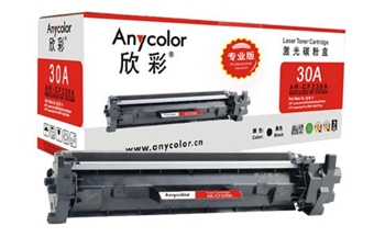 欣彩（Anycolor） AR-CF230A带芯片 CF230A粉盒 hp30A 适用惠普HP M203dw M203d M203dn M203dw
