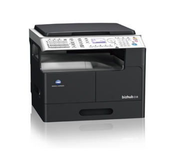 柯尼卡美能达 复印机 KONICA MINOLTA 柯尼卡美能达bizhub 216 A3黑白多功能复合机 （单纸盒）打印/复印/扫描