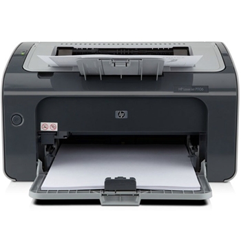 惠普(HP) Laserjet pro P1106 黑白激光打印机 手动双面打印 