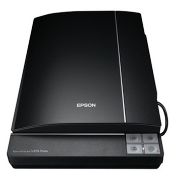 爱普生（EPSON）V370 A4扫描仪 可扫描黑白/彩色 4800 x 9600dpi 平板式 手动双面扫描仪