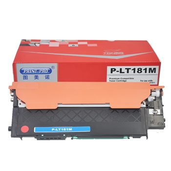 图美诺 P-LT181M 红色粉盒适用于LENOVO  CS1811