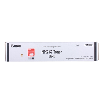 佳能（Canon）NPG-67 黑色墨粉盒 适用于C3330/C3320/C3020/C3520 经济装5300页