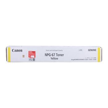 佳能（Canon）NPG-67 黄色墨粉盒 适用于C3330/C3320/C3020/C3520 标准装19000页