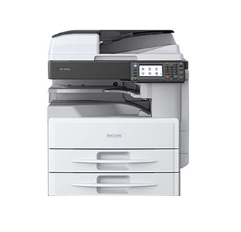 理光（Ricoh）黑白复印机 MP 2001SP 黑白数码复合机 A3幅面/复印/打印/扫描/双面送稿器/工作台 白色
