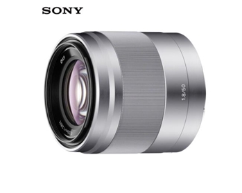 索尼（SONY）E 50mm F1.8 OSS APS-C画幅定焦镜头（SEL50F18）银色