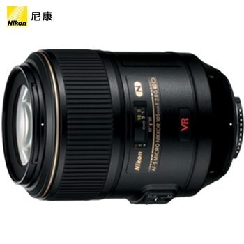 尼康（Nikon）AF-S VR 微距尼克尔 105mm f/2.8G IF-ED自动对焦微距镜头S型 尼康镜头