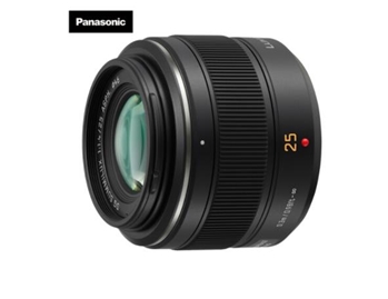 松下（Panasonic）25mm (35mm相机等效：50mm) F1.4 标准定焦镜头 (H-X025GKC