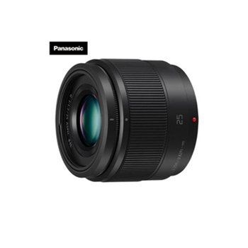 松下（Panasonic）H-H025-K 25mm F1.7 标准定焦镜头 (黑色）