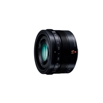 松下(Panasonic) Lumix H-XO15GK 15mm F1.7 定焦镜头 微单镜头 黑色