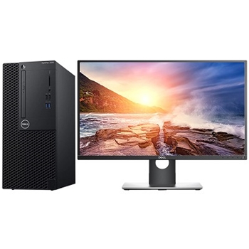 戴尔（DELL）OptiPlex 3060 Tower 240350 台式电脑 Intel奔腾G5400/3.7GHz双核/4G-DDR4/1TB/集显/DVDRW/中标麒麟V7.0/21.5寸显示器