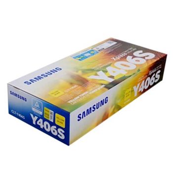 三星（SAMSUNG） CLT-Y406S 黄色墨粉盒 （适用型号：CLP-366/366w CLX-3306/3306W/3306FN）