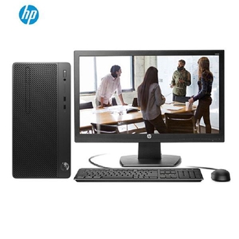 惠普（HP）台式电脑 HP 280 Pro G4 MT I3-8100/8G/1T/集显/DVDRW/23.8显示器 中标麒麟