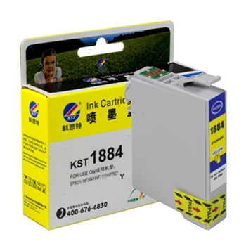科思特 KST T1884 黄色墨盒 适用WF3641 WF7111 WF761 WF7218 WF7728