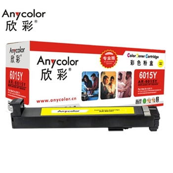 欣彩（Anycolor）CB382A粉盒（专业版）AR-6015Y黄色墨粉盒 适用惠普HP CP6012 6015 CM6030 CM6040 823A