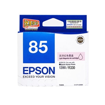 爱普生（Epson）T0856 淡洋红色墨盒 C13T122680（适用PHOTO 1390 R330)