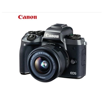 佳能微单（Canon）EOS EOSM5 15-45/3.5-6.3 IS STM套机（触控翻转LCD 专业电子取景器 全像素双核对焦）